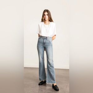 Pistola Stevie High Rise Flare Jeans New